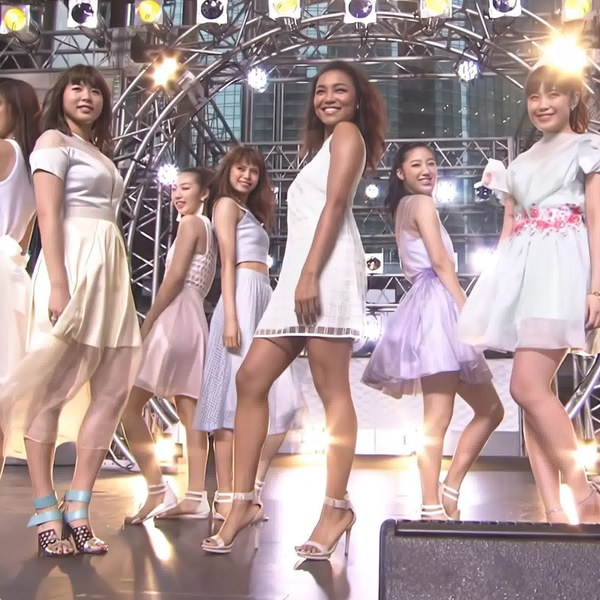 Flower/E-girls/AI修复4K60帧】Crystal Kay x Flower - 恋におち