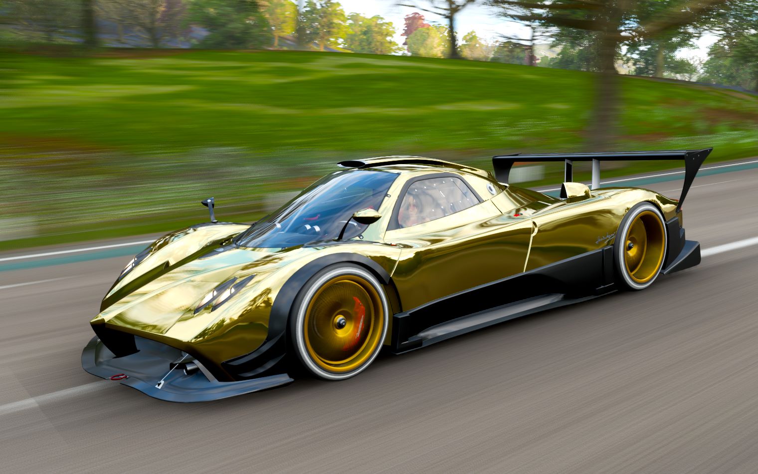 千匹怪兽帕加尼zondar环岛狂飙极限竞速地平线4