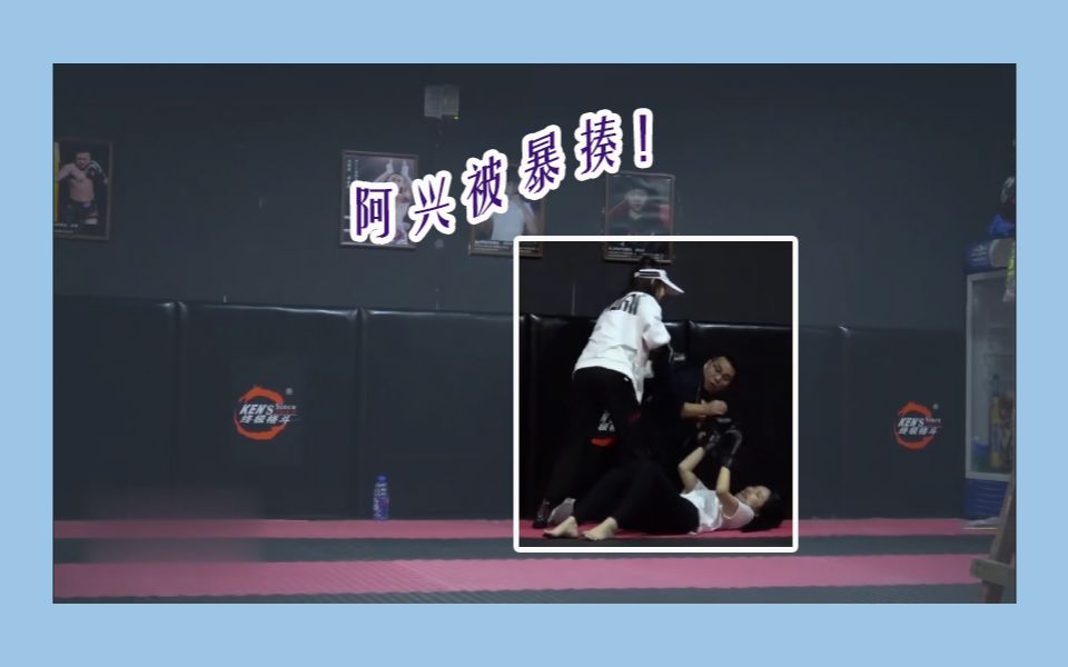 柴犬阿兴阿兴被闪闪暴揍兽性大发将其摁倒在地欲