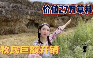 Download Video: 草原牧民家财万贯？牛羊1天花费1500过冬27万，巨额开销2年没收益