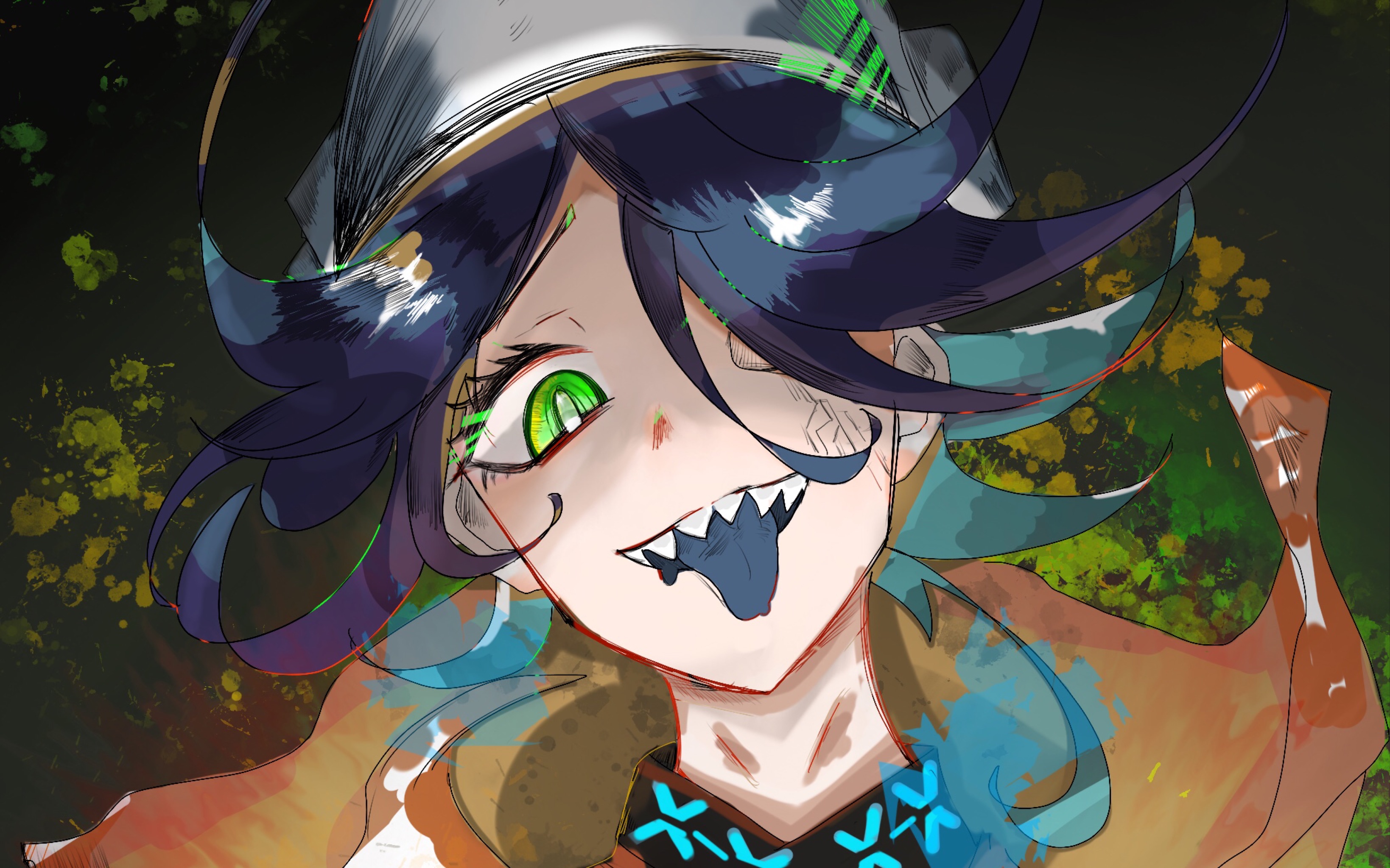 【明日方舟】石棉 pro 草稿流瞎画 西七伏寸