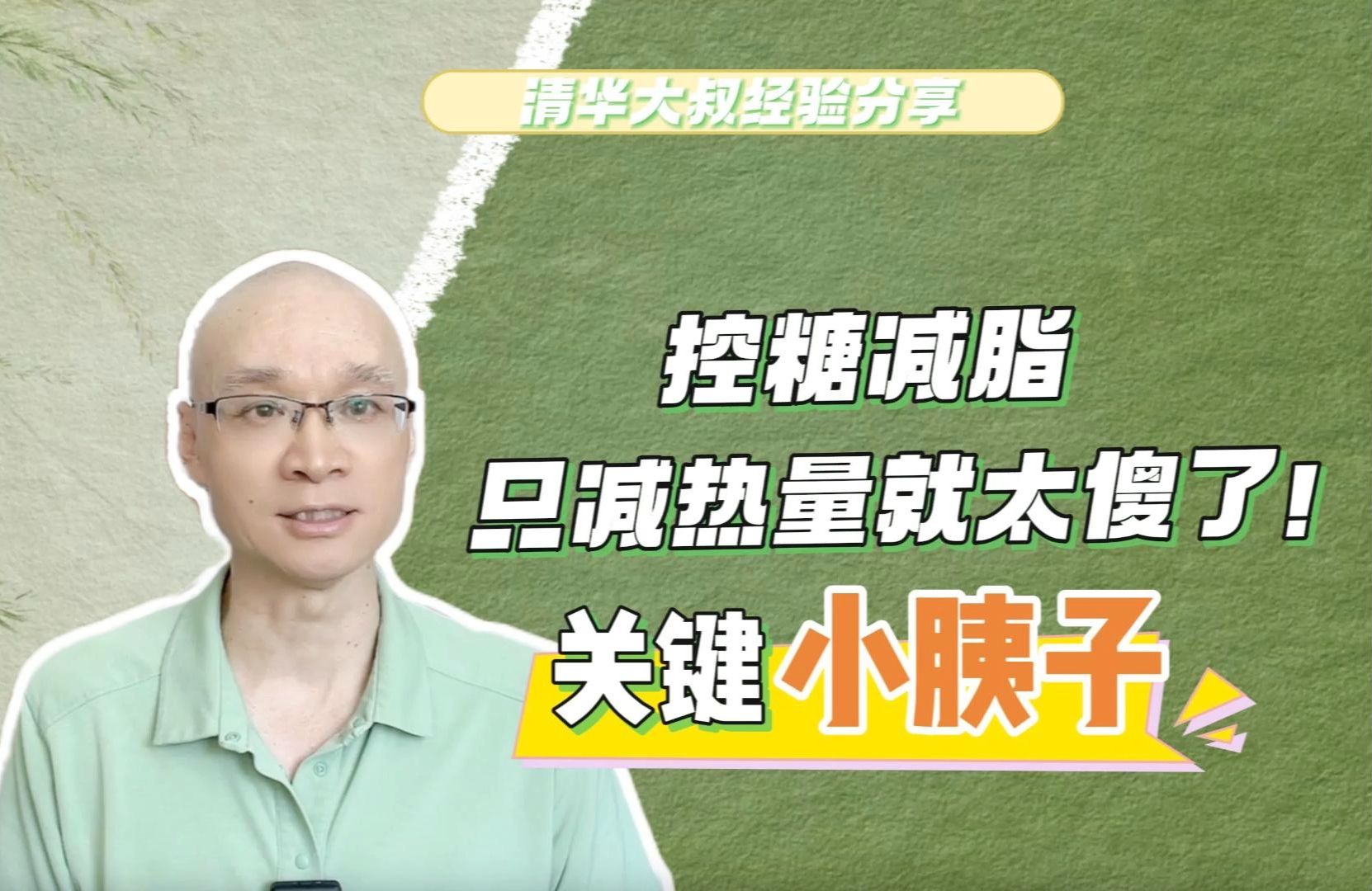 控糖减脂只减热量就太傻了,关键是小胰子!哪些食物会刺激它?哔哩哔哩bilibili