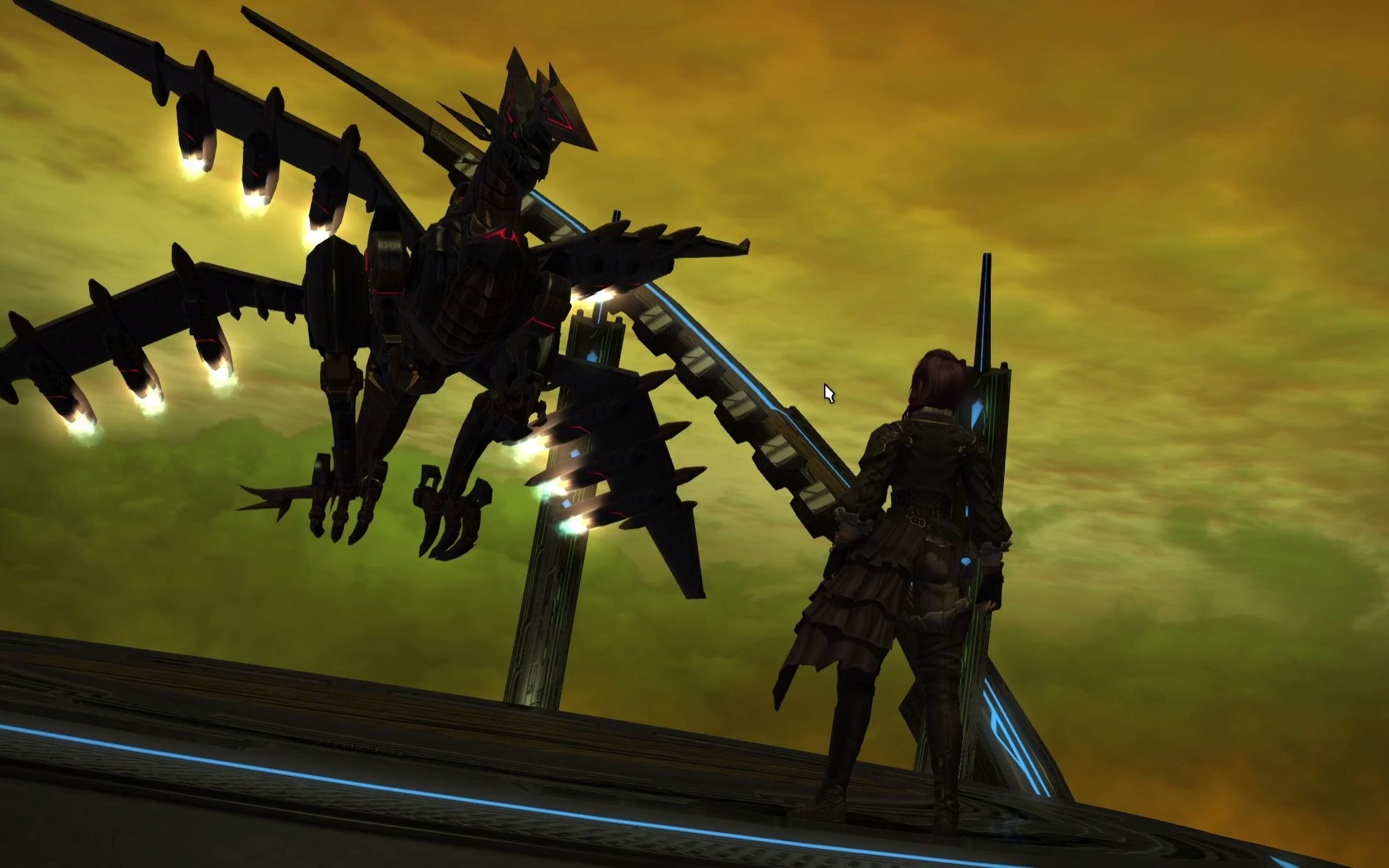 活动作品最终幻想14国服55机械龙坐骑任务动画