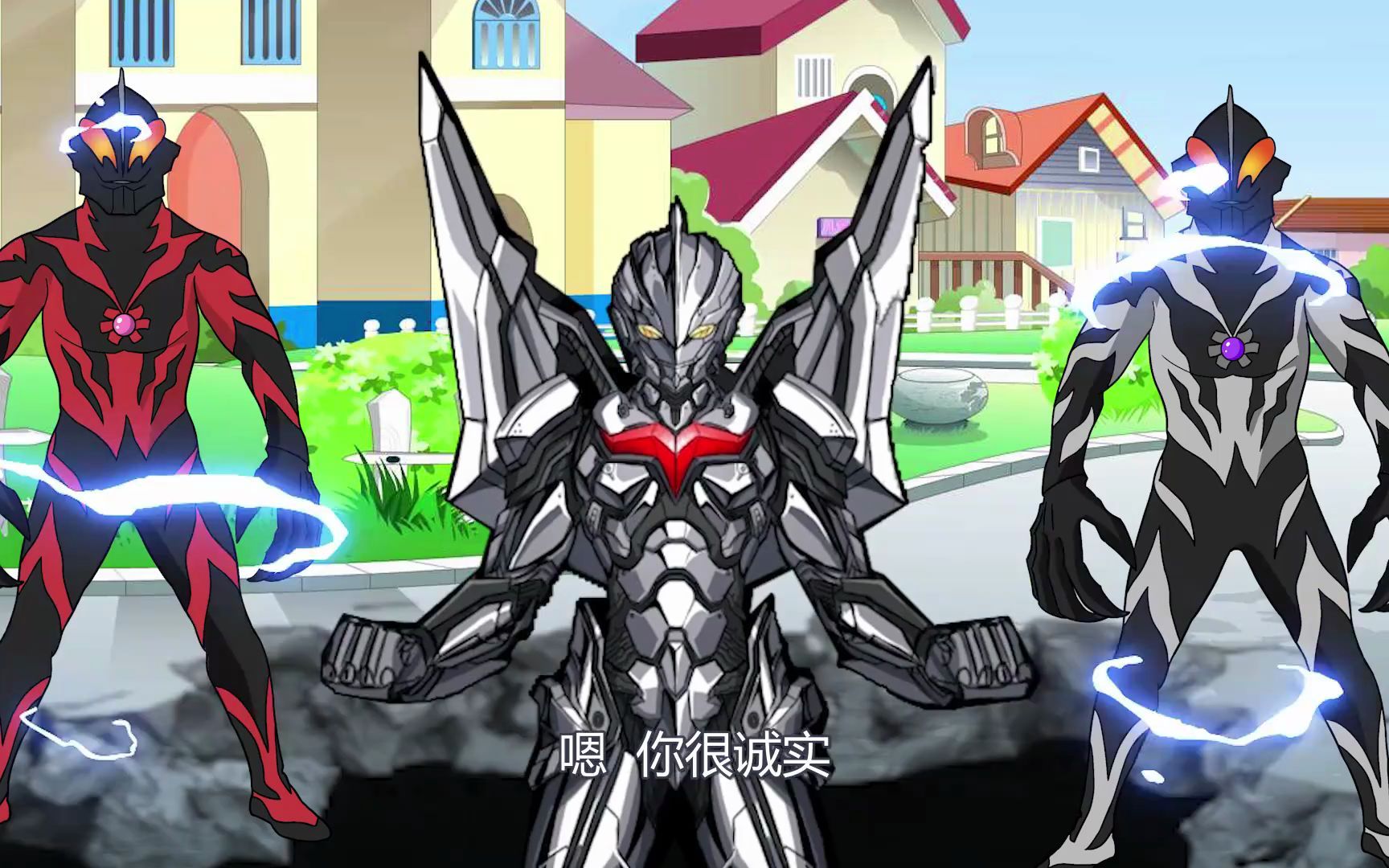 诚实的特利迦最好运,卡尔蜜拉掉坑里,机械诺亚送她全新形态