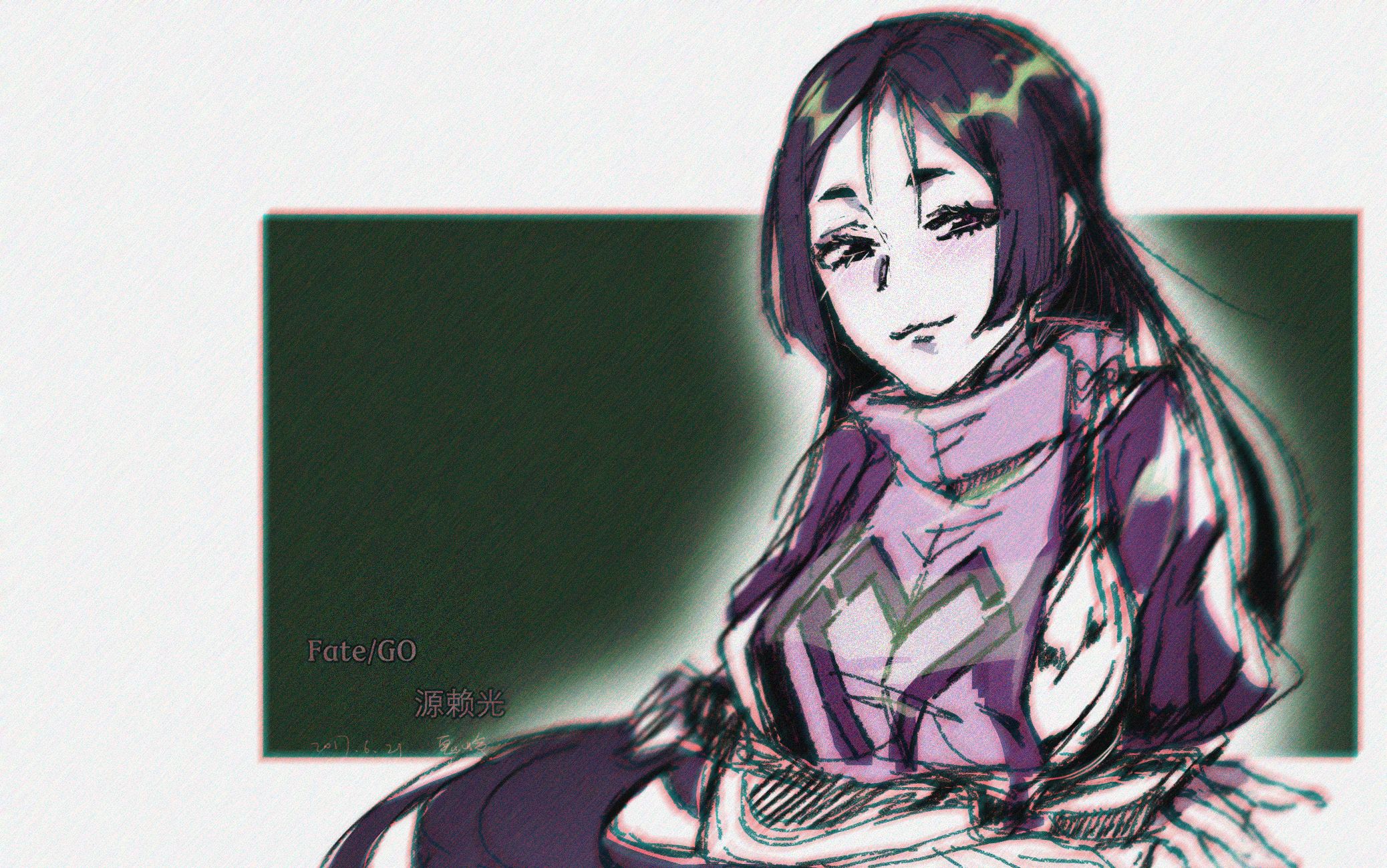 【fgo国服】源赖光up连抽-今天我赢得机会是100!