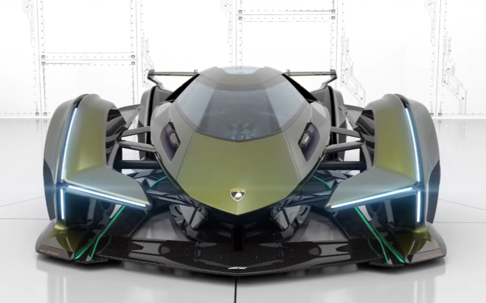 犹如战斗机驾驶模式的超级跑车lambo v12 vision gt