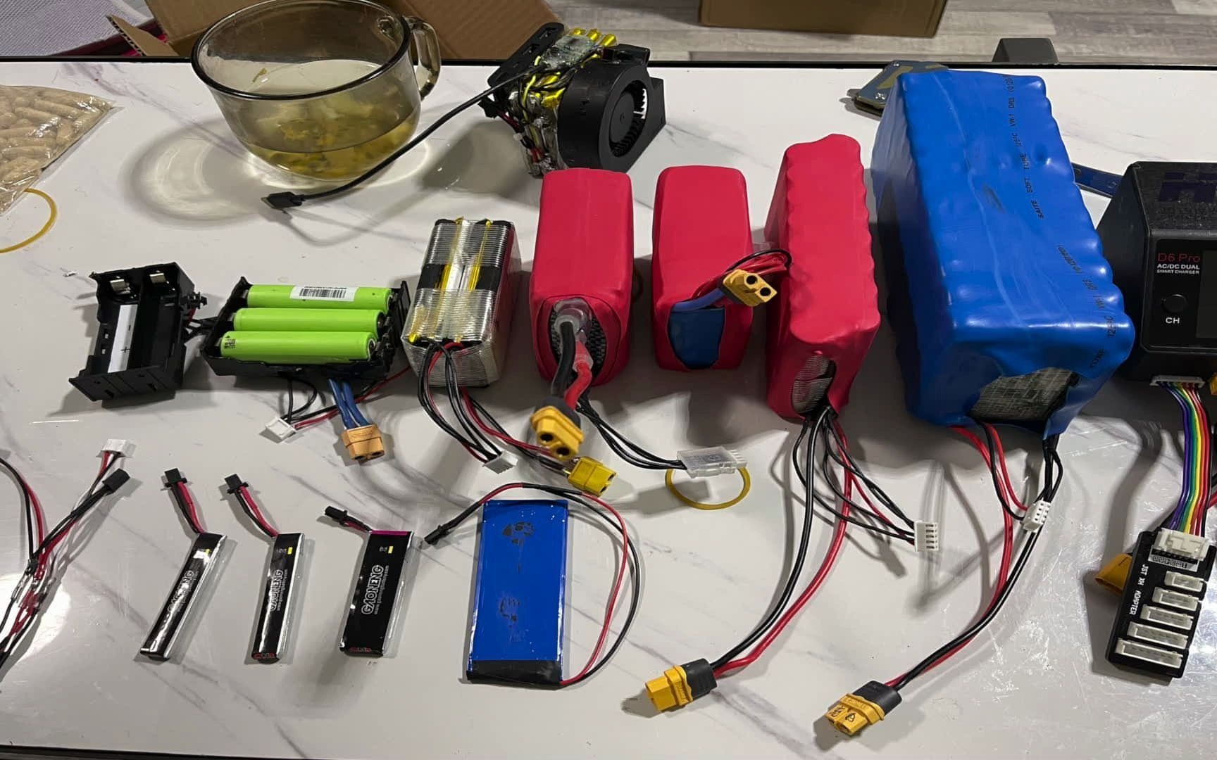 航模电池1s-6s 航模外场电包 电池安全使用注意事项