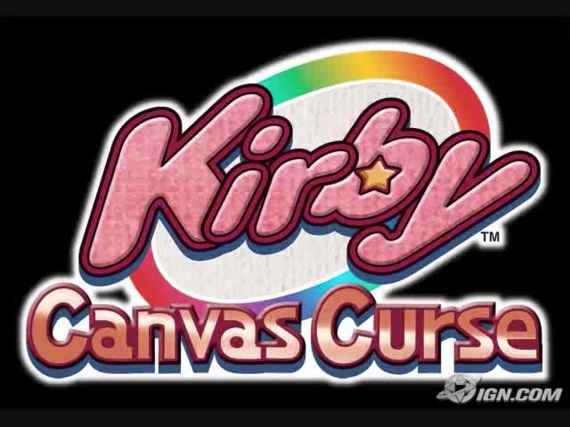 [图]星之卡比 画布诅咒 触摸！卡比 Kirby Canvas Curse 原声音乐集