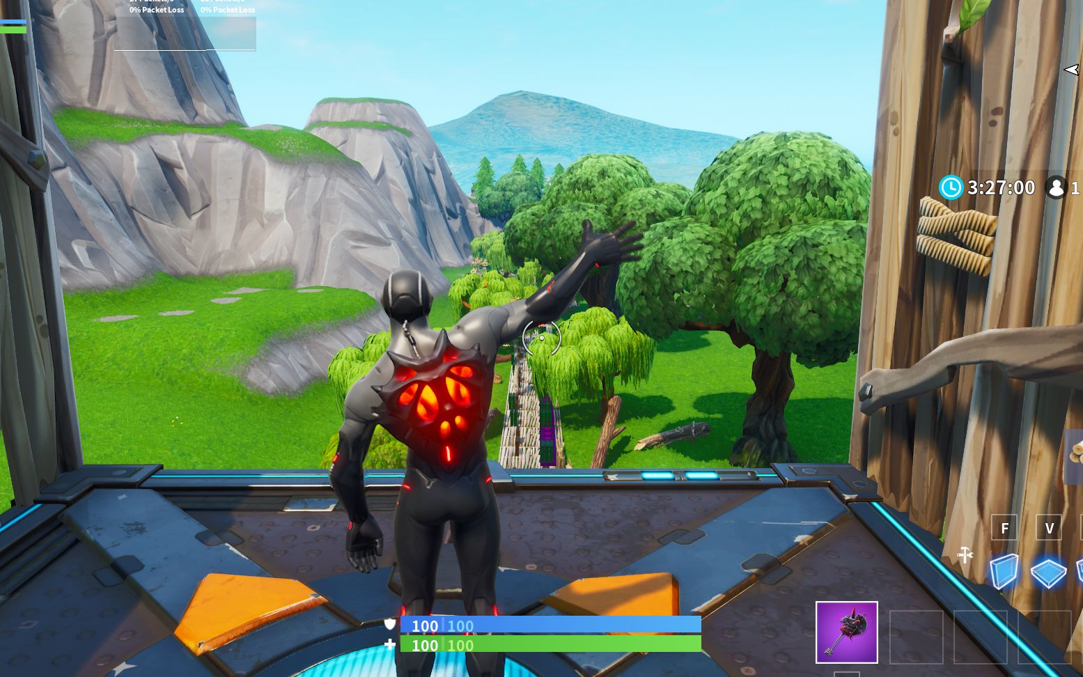 堡垒之夜音乐嗨皮岛视频1正放视频2倒放