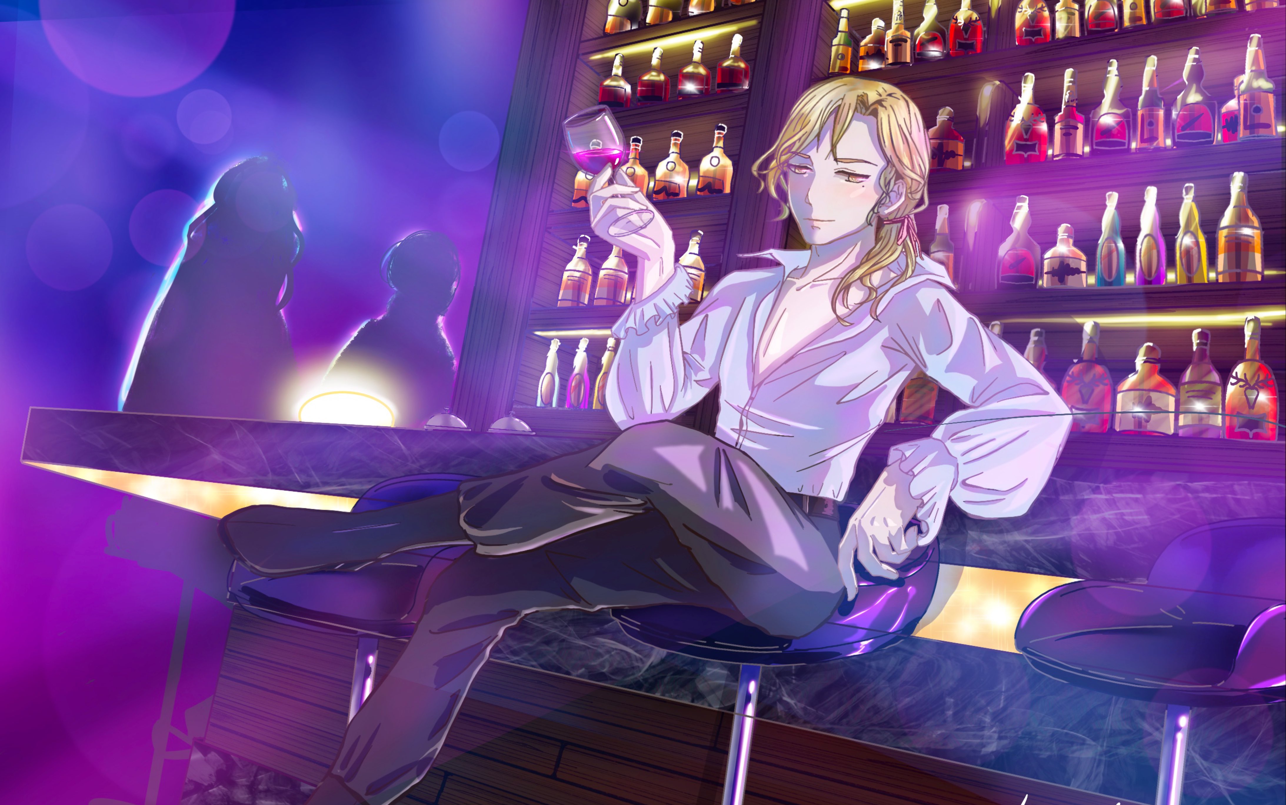 【procreate】画一个骚气的小哥哥/绘画过程记录