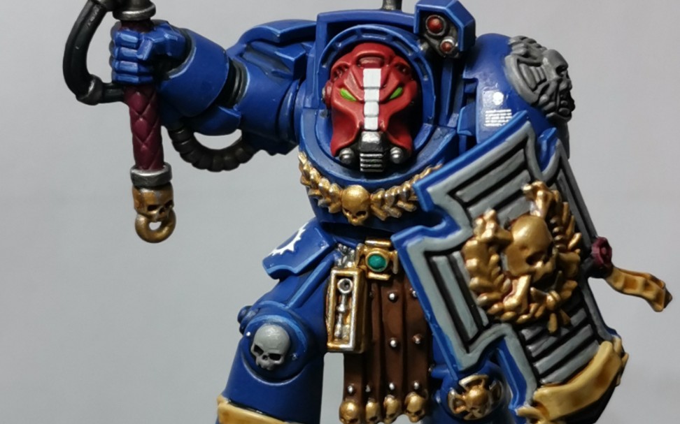 战锤40k圣血天使盲盒*终结者涂装展示*上桌平涂