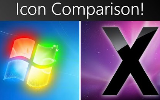 [图]Windows 7 VS Mac OS X 10.6图标对比