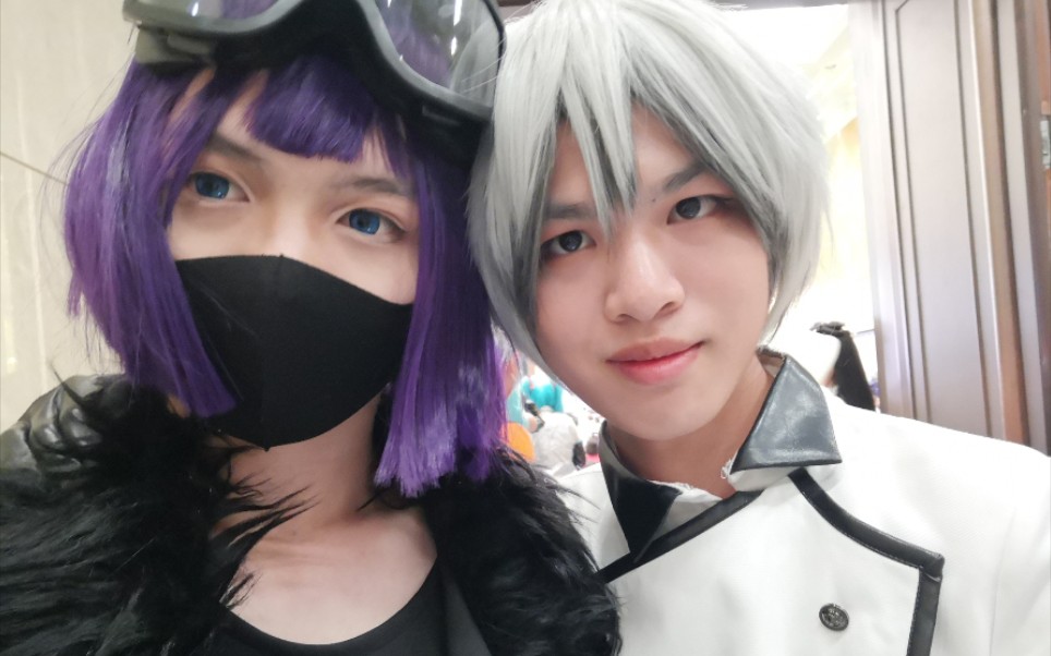 【明日方舟】一个男生cos的安哲拉(海猫)～_哔哩哔哩_bilibili