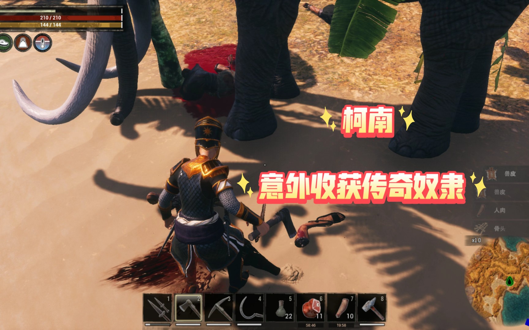  流放者柯南>#2意外收获传奇奴隶