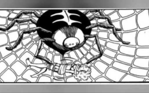 少女被蜘蛛怪抓住捆成木乃伊