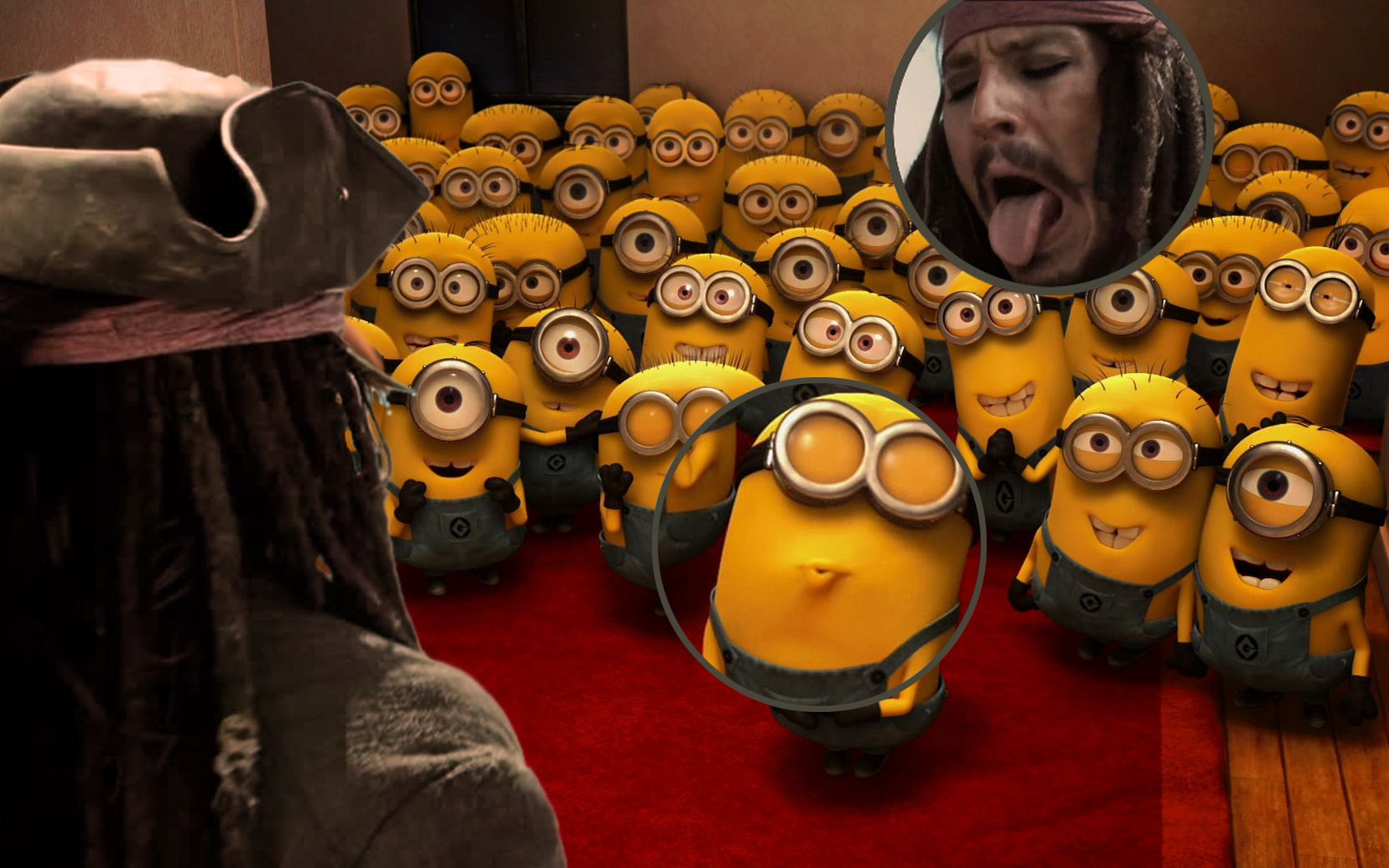 【bad eggs/不捣乱的人生得多无聊】加勒比&小黄人_哔哩哔哩 (゜-゜)