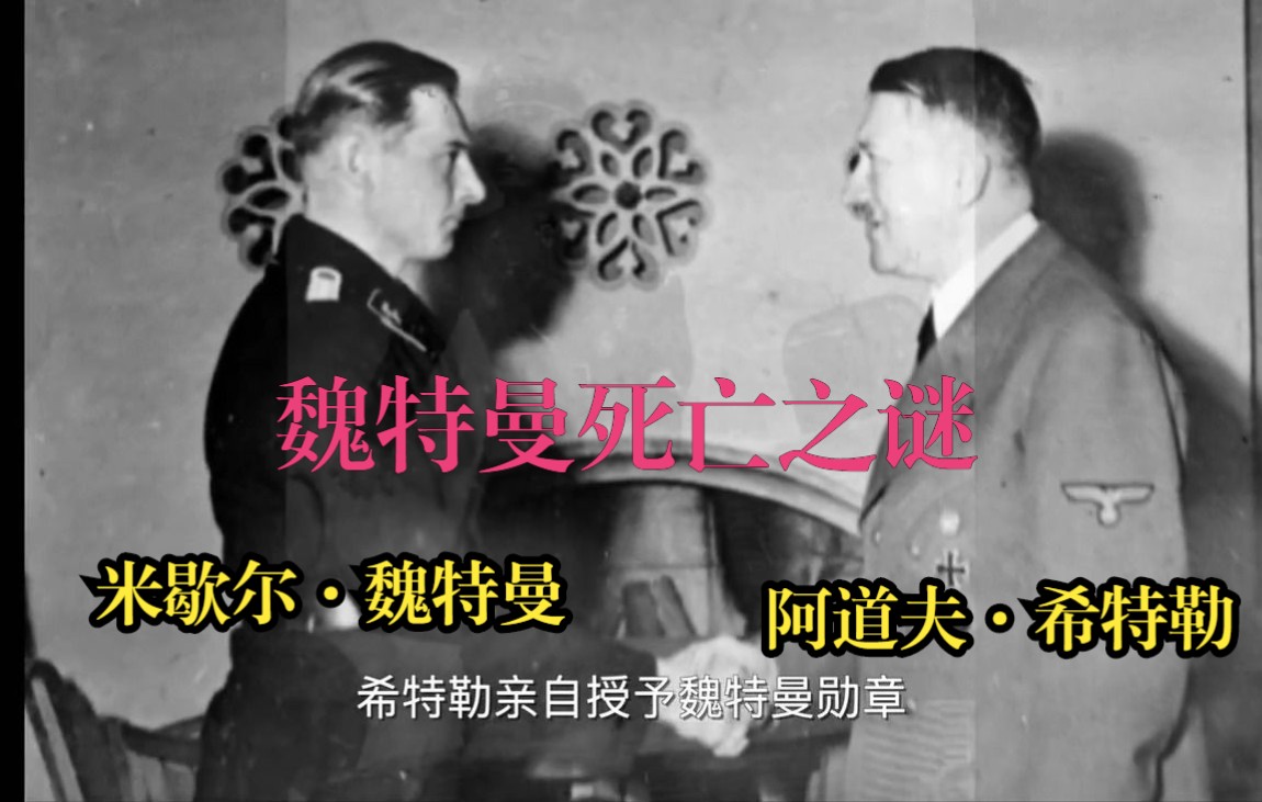 《二战惊天之谜》米歇尔ⷩ폧‰𙦛𜬮Š二战时期最成功的坦克指挥官之,是什么摧毁了魏特曼的虎式坦克仍是一个谜哔哩哔哩bilibili