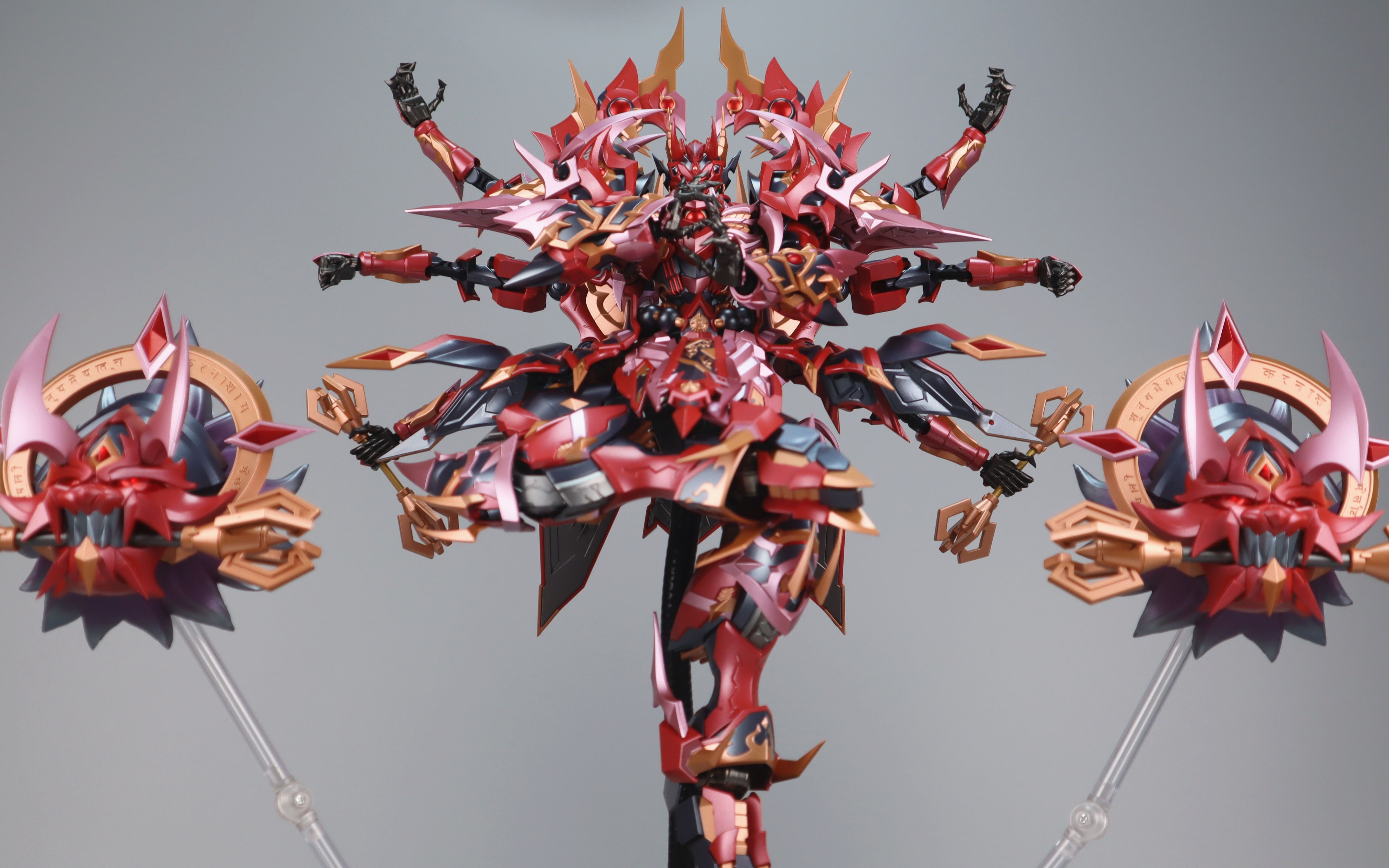 藏道模型 阿修罗 合金成品