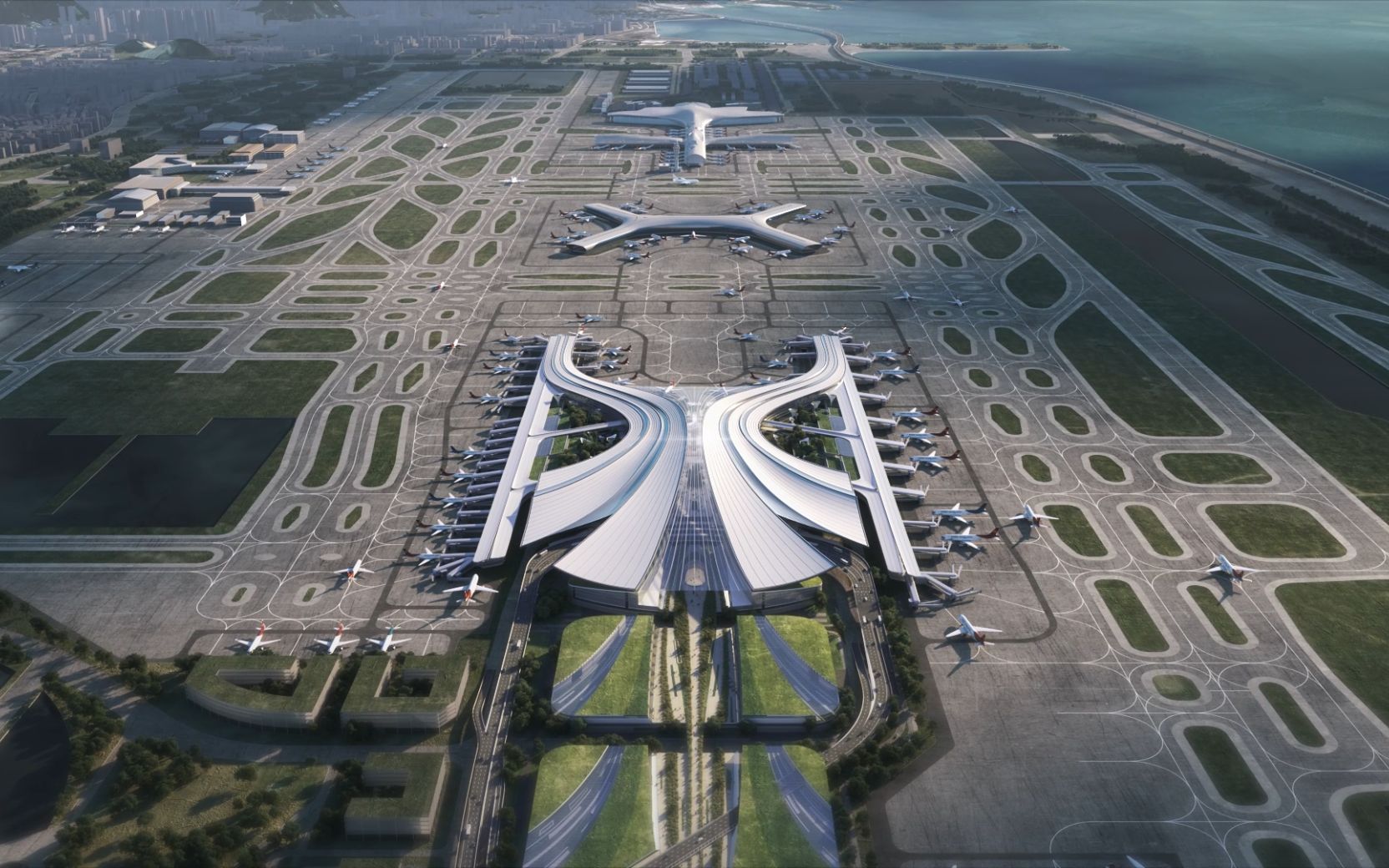 深圳机场t4航站楼图片