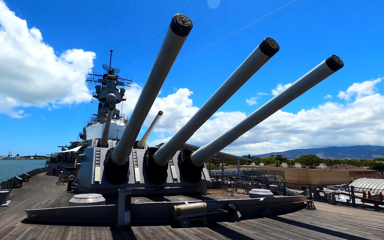 夏威夷珍珠港衣阿华级战列舰3号舰密苏里号bb632020