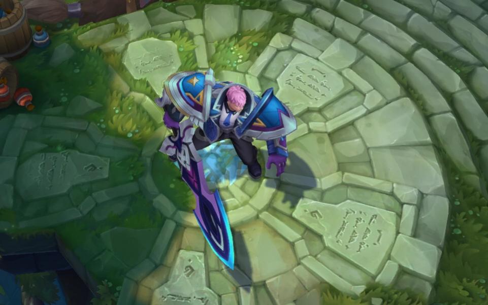 【lol】盖伦战斗学院天马炫彩皮肤演示