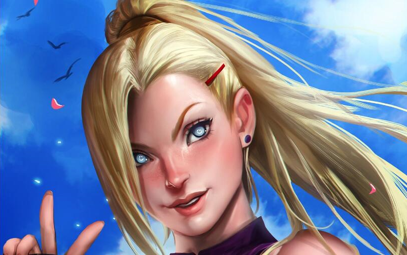 火影忍者,山中井野【忍界大战】,技能观看动漫版~_哔哩哔哩_bilibili