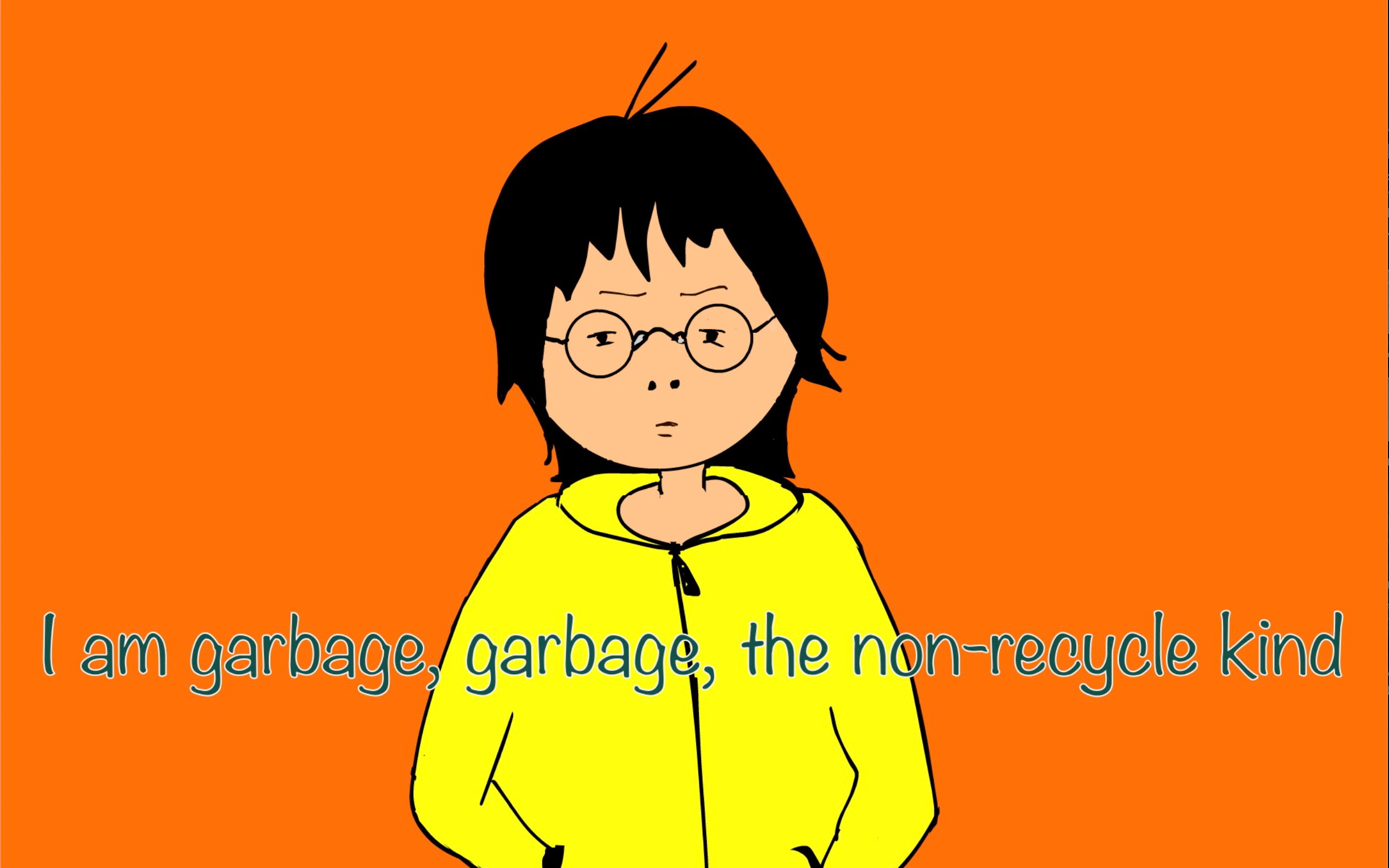 活动作品原创丧系动画垃圾垃圾我是不可回收的垃圾