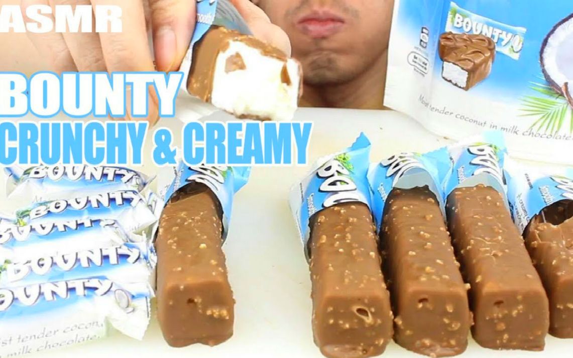 mreatsbounty椰子巧克力脆皮冰淇淋能量棒迷你椰子巧克力能量棒食音