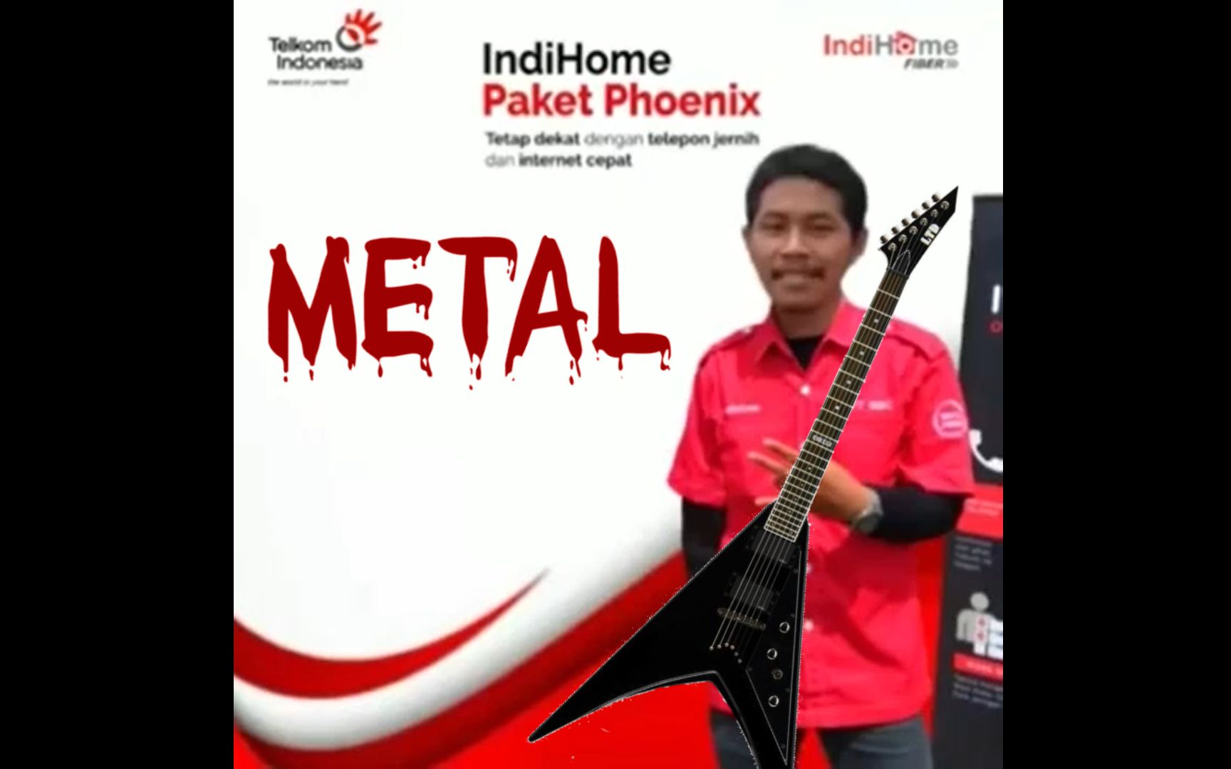 活动作品当印尼宽带小哥开始玩金属