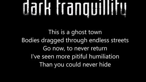 Dark Tranquillity - Terminus (Where Death is Most Alive) (Lyric