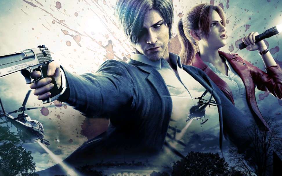 "里昂又帅了"《生化危机:无尽黑暗》最新cg电影预告_哔哩哔哩_bili