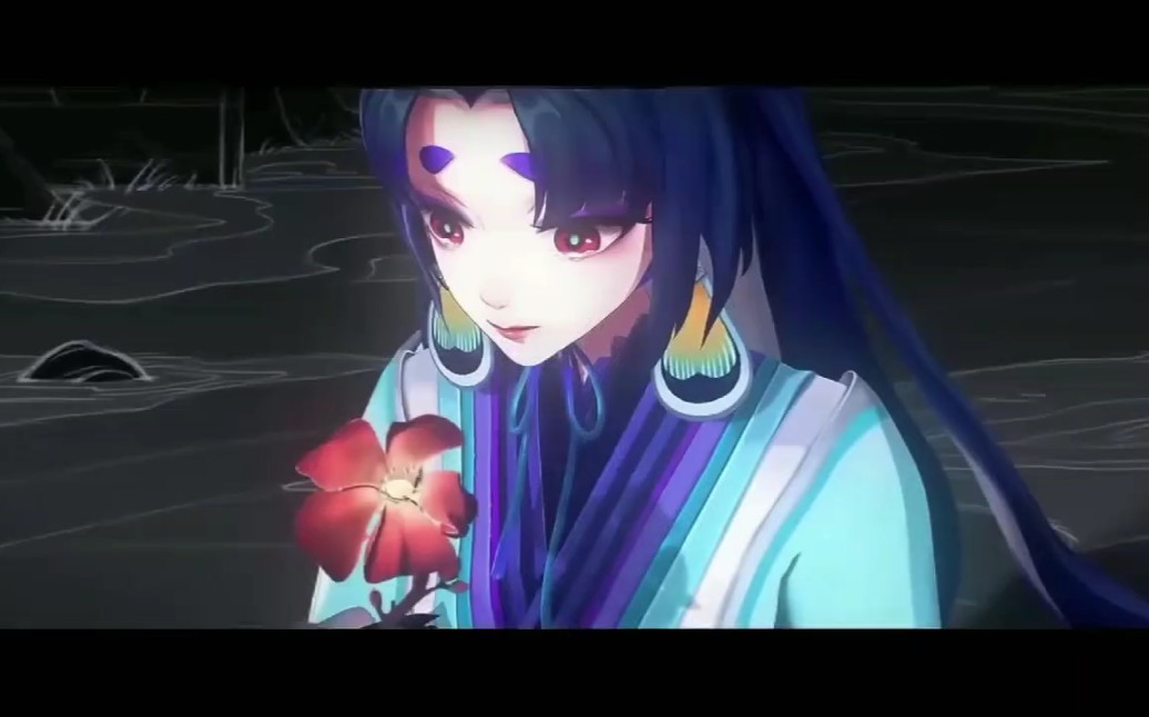 阴阳师千姬面灵气花鸟卷紧那罗