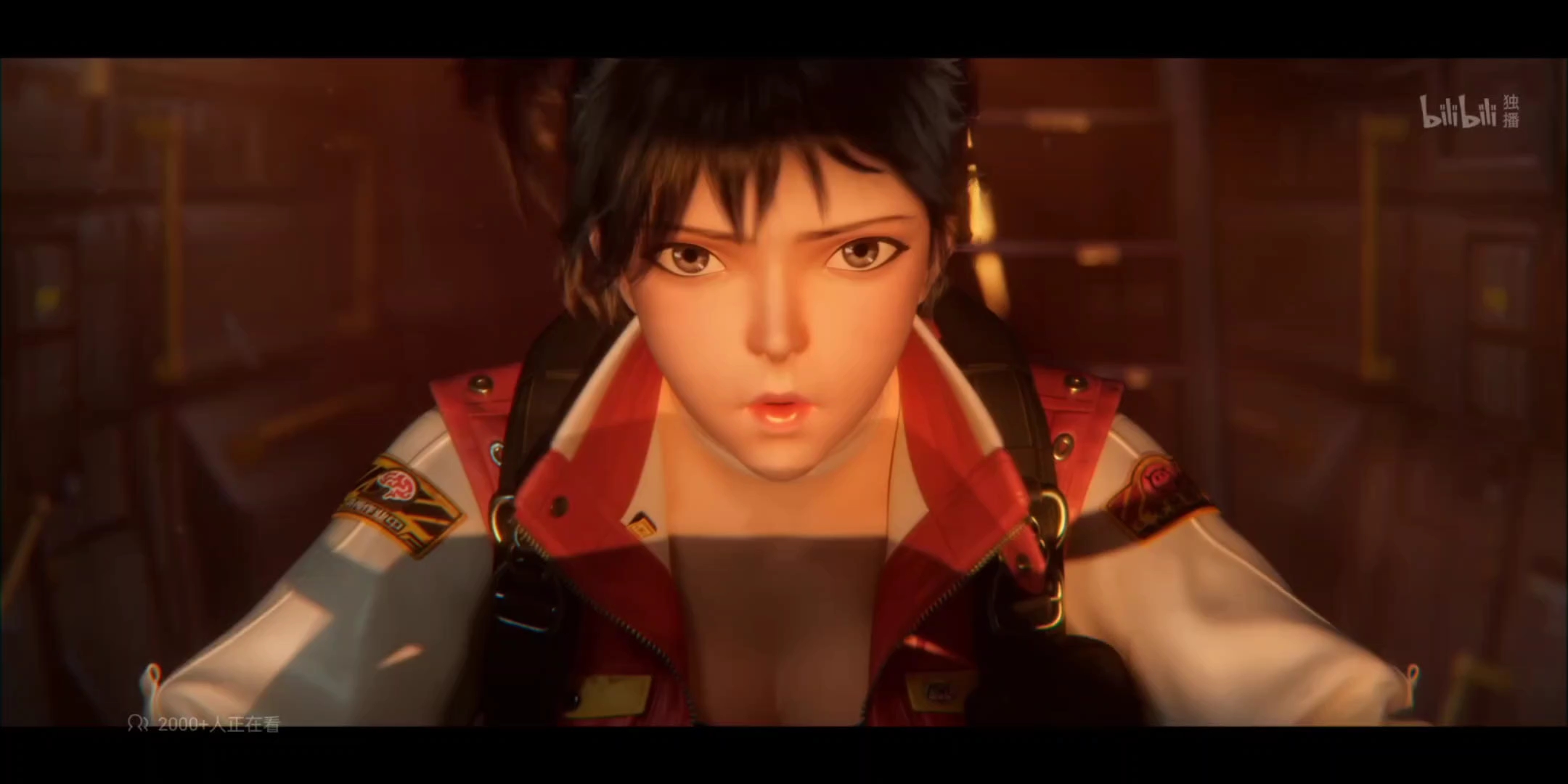 欢迎收看灵笼前瞻直播白月魁首秀,这摩托真的好先进,她飙车的样子真的