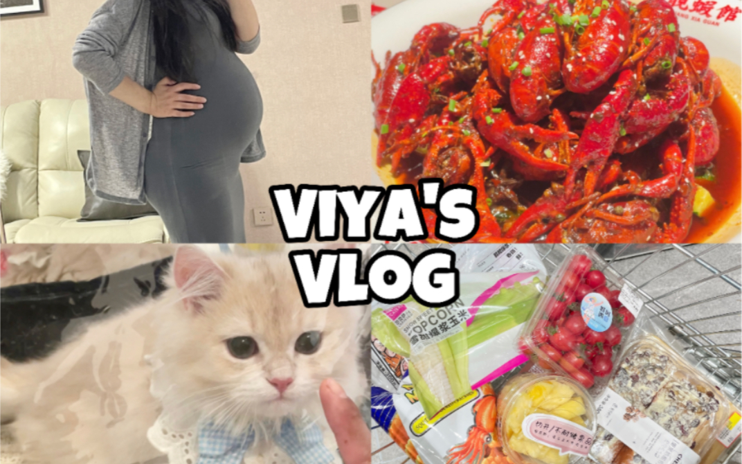 【viyaaaa】 minivlog |孕期vlog | 收拾待产包 |狂炫催产食物 |助产操 | 逛鲜风生活哔哩哔哩bilibili