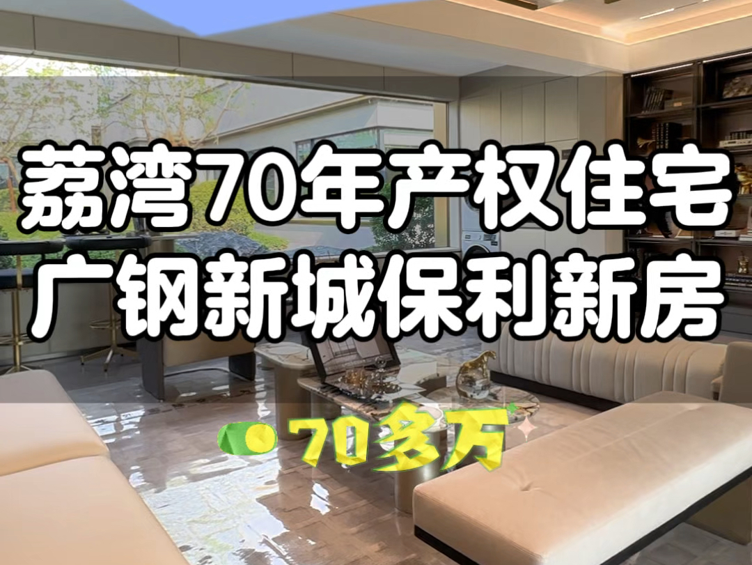 70多万的预算可以在荔湾区广钢新城买到什么住宅呢?哔哩哔哩bilibili