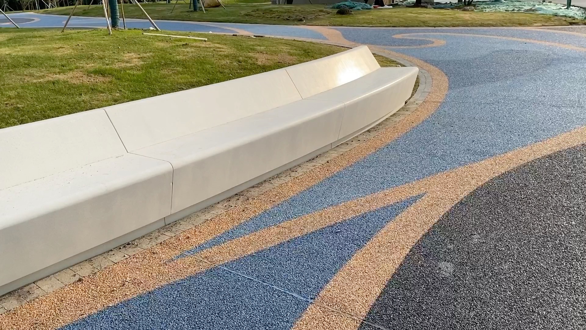 阿尔博艺术混凝土坐凳