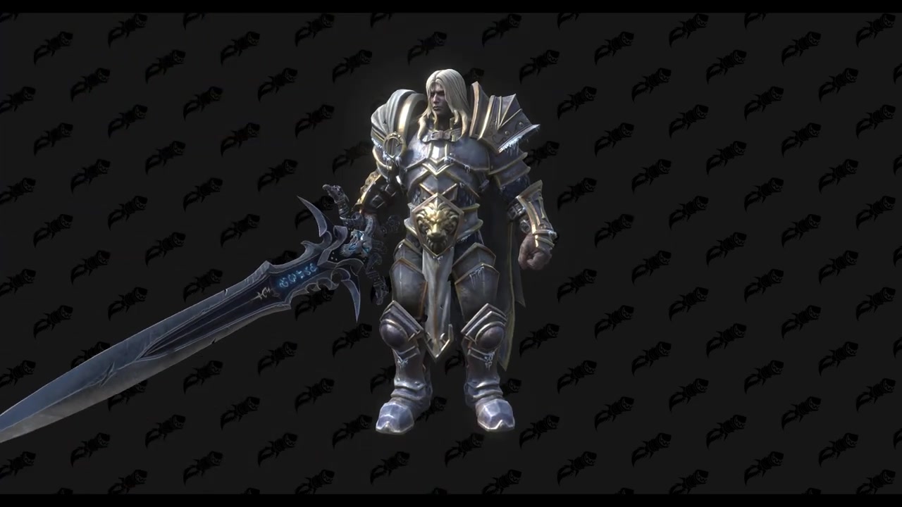 魔兽3重制版 阿尔萨斯模型造型