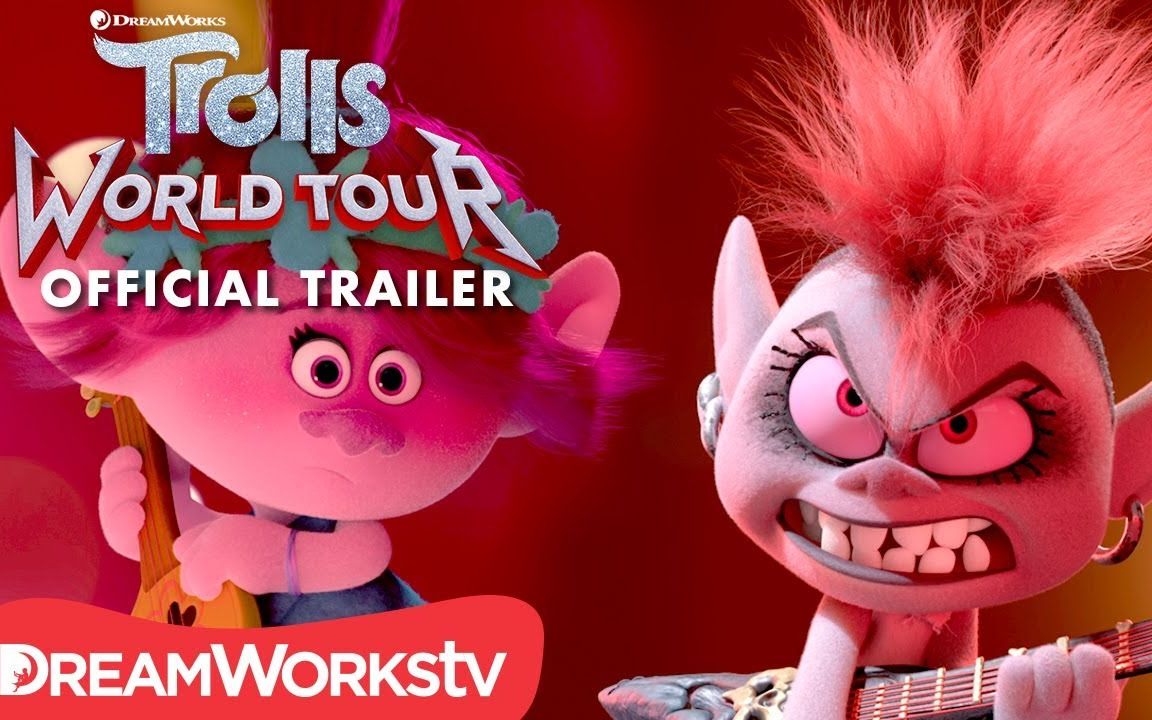 梦工厂全新动画电影魔发精灵2trollsworldtour官方首爆预告