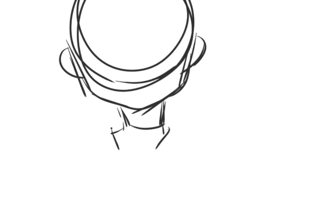 [指绘]手里揣花花草草的秃头少女