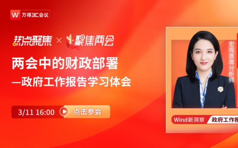 聚焦两会 2024政府工作报告解读两会中的财政部署哔哩哔哩bilibili