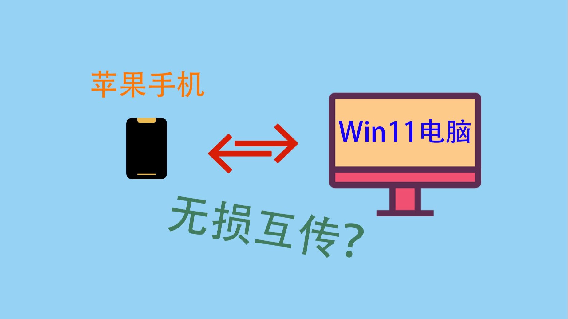苹果手机和windows11电脑互传文件,未完成该操作,无效的自变量解决办法