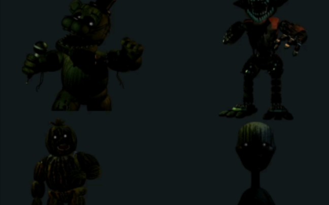 [图]fnaf3四大幻影玩具的人物讲解（简化）