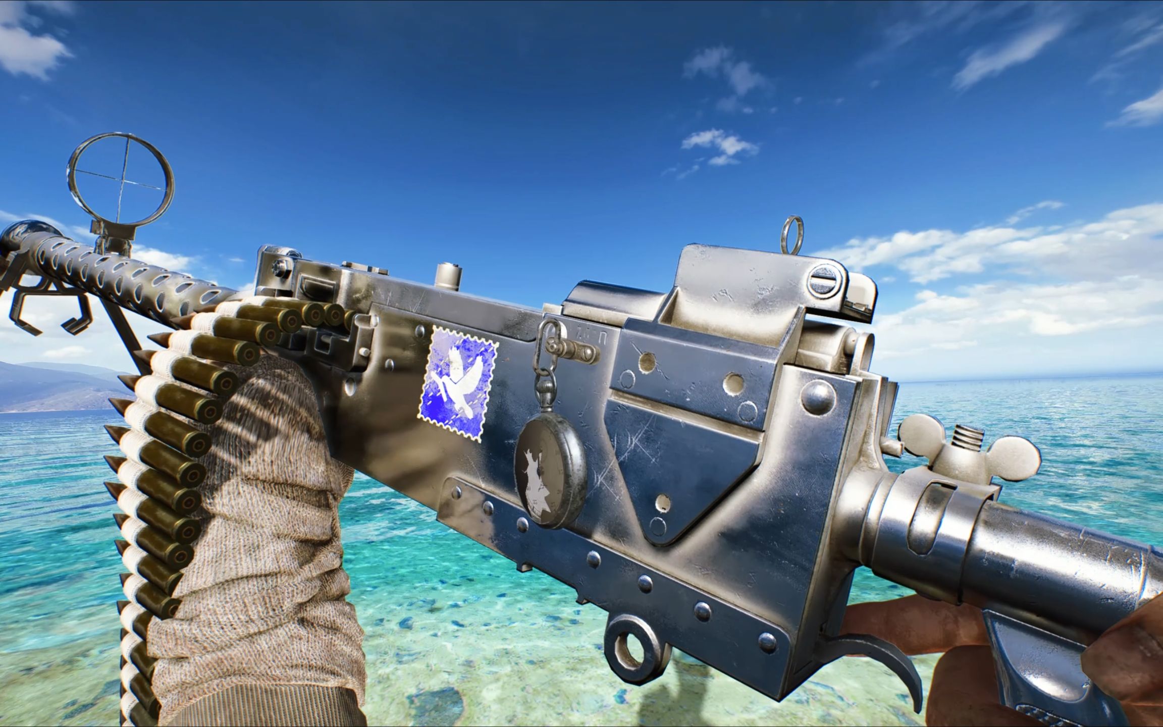 【战地五】重机枪里射速最慢的m1919a6也能在地铁捞薯?