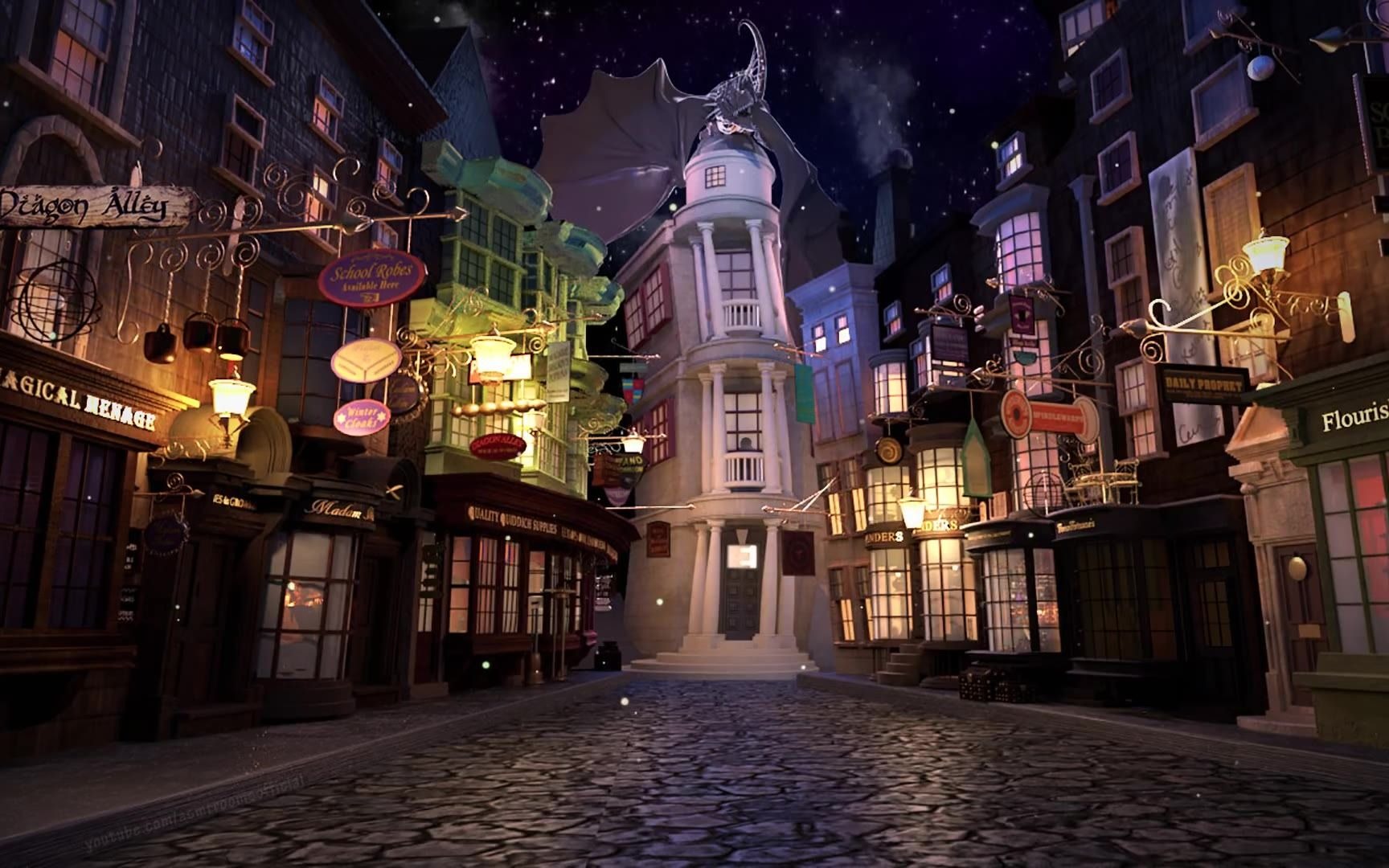 【白噪音】《哈利波特》启发的——对角巷翻拍——1小时魔法氛围