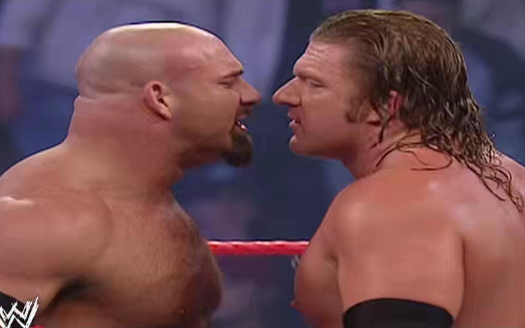 11.24raw:triple h vs 战神高柏 世界重量级冠军赛