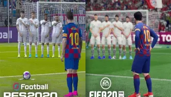 实况足球 X Fifa 已公开游戏画面直接对比 哔哩哔哩 Bilibili