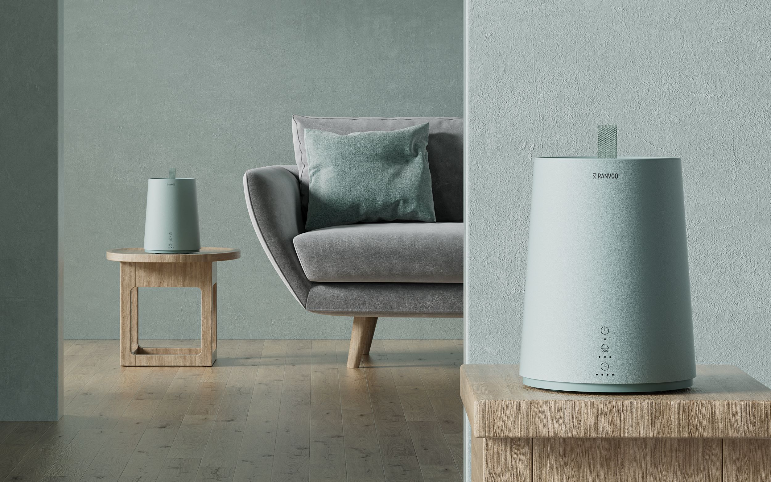 【c4d oc】加湿器室内场景产品写实渲染教程 (教程持续更新中~)