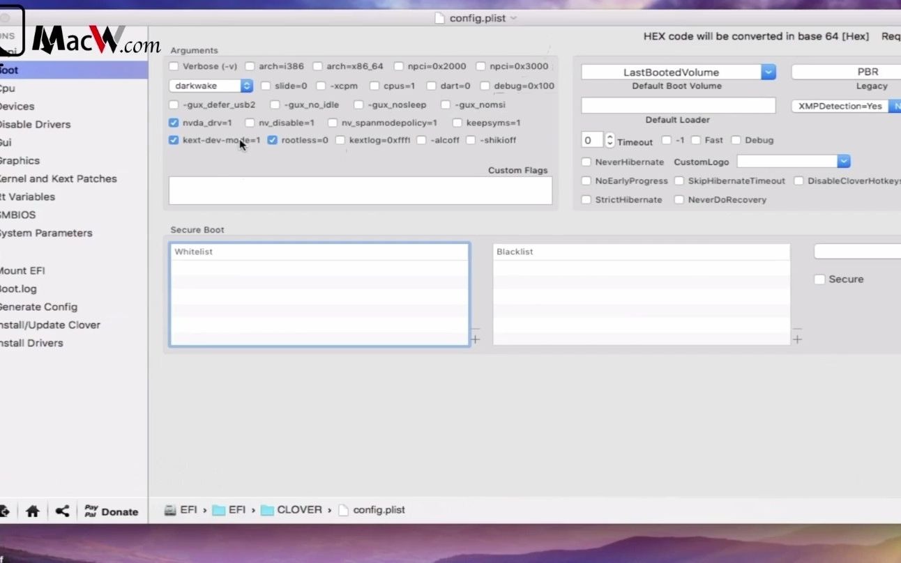 Clover Configurator for Mac(四叶草clover配置工具)哔哩哔哩bilibili