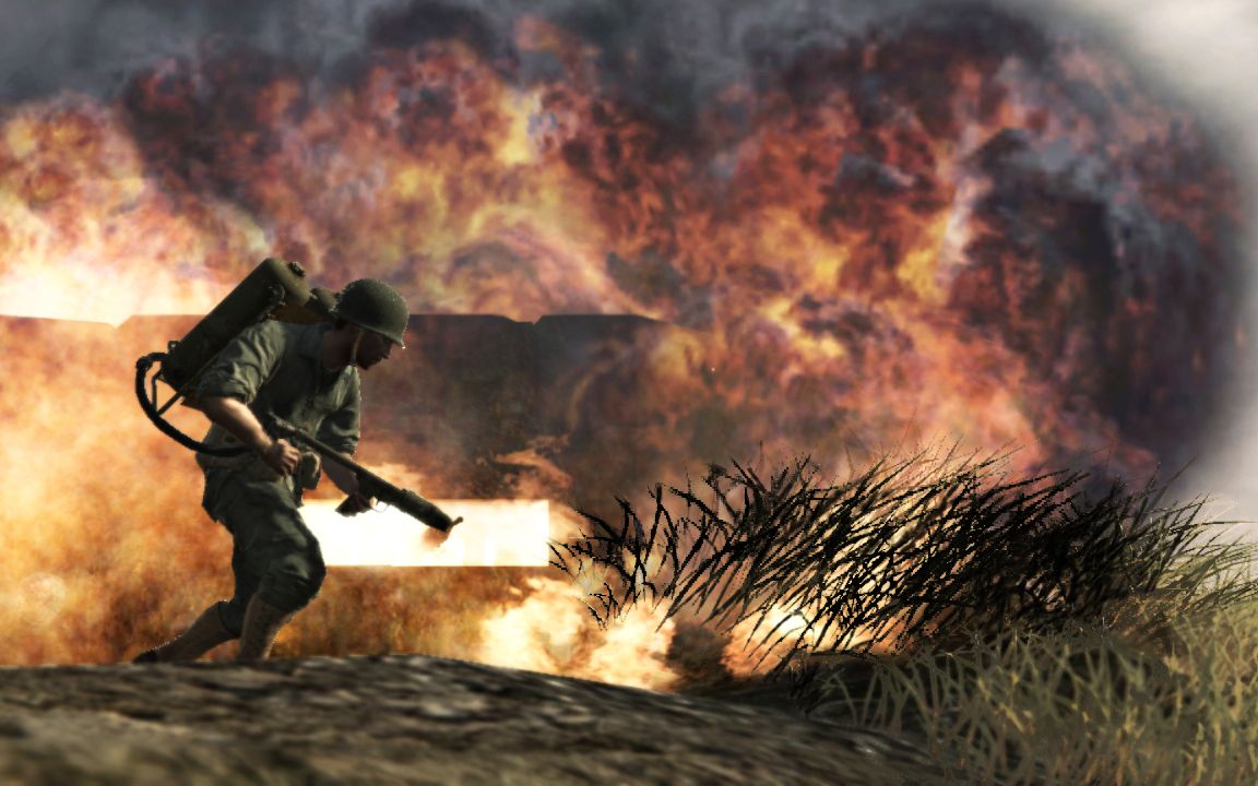 使命召唤5战争世界超高清4k60fps美突破点