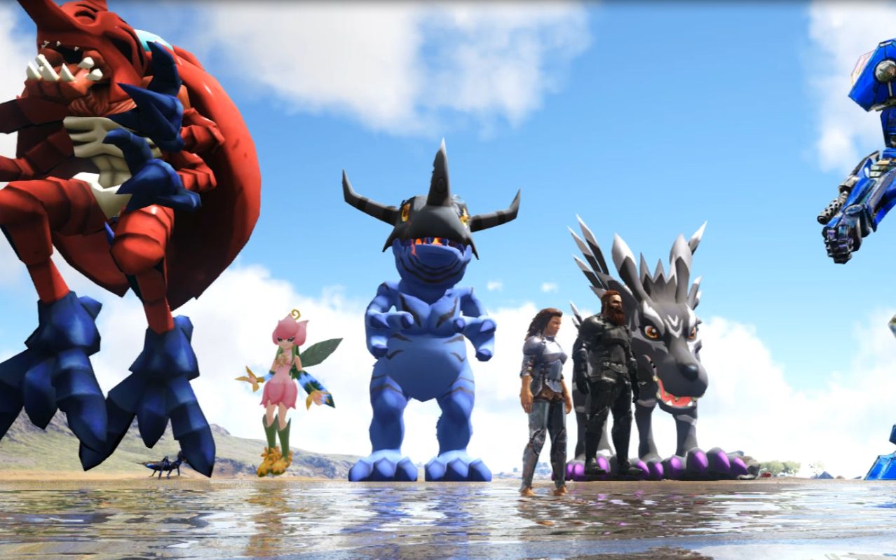 方舟生存进化:vs系列超比多兽挑战黑暗霸龙兽,毛哥这次说实话了